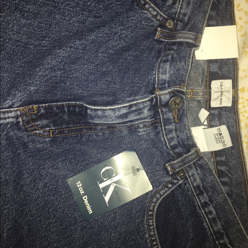 Calvin Klein Straight Legged Womens Jeans